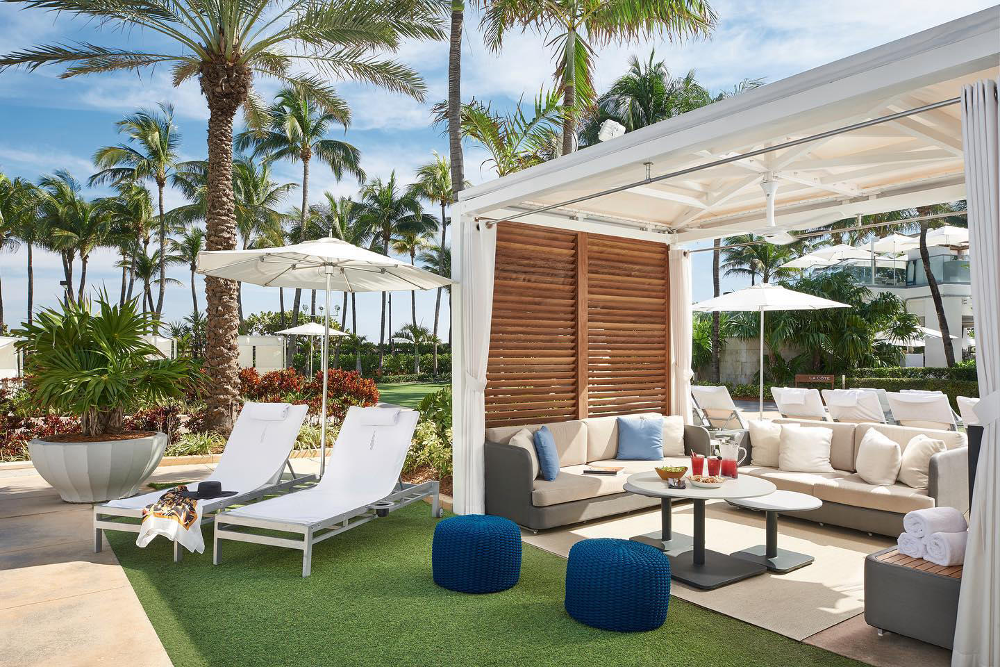 image  1 Fontainebleau is thrilled to announce cabana daypass packages to non-hotel guests, available Monday