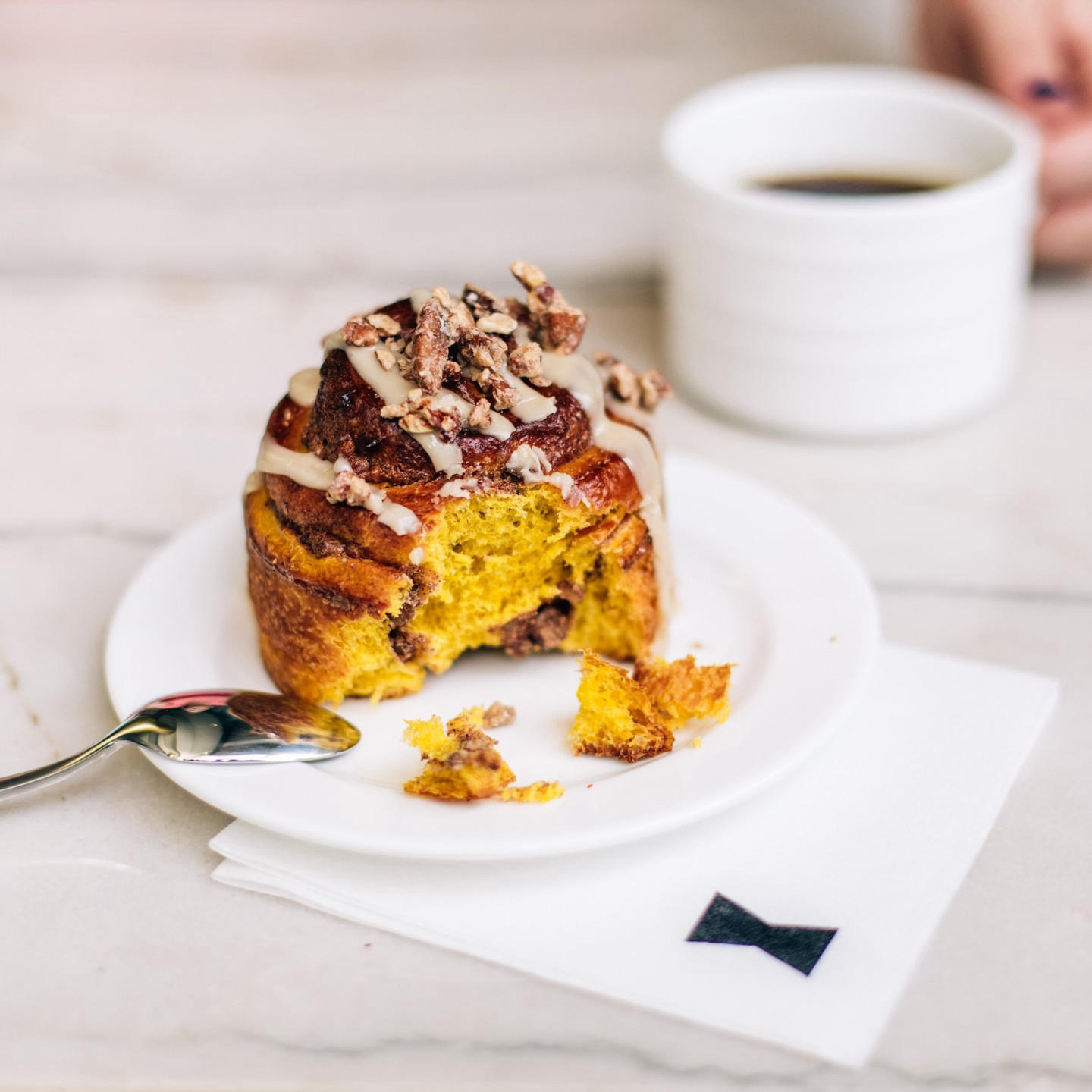 Fontainebleau Miami Beach - Nothing better than getting in the fall mood with a pumpkin pecan cinnam