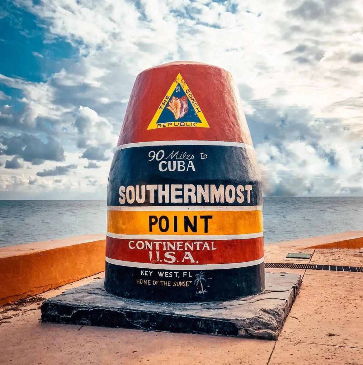 Happy Saturday from the southernmost point
