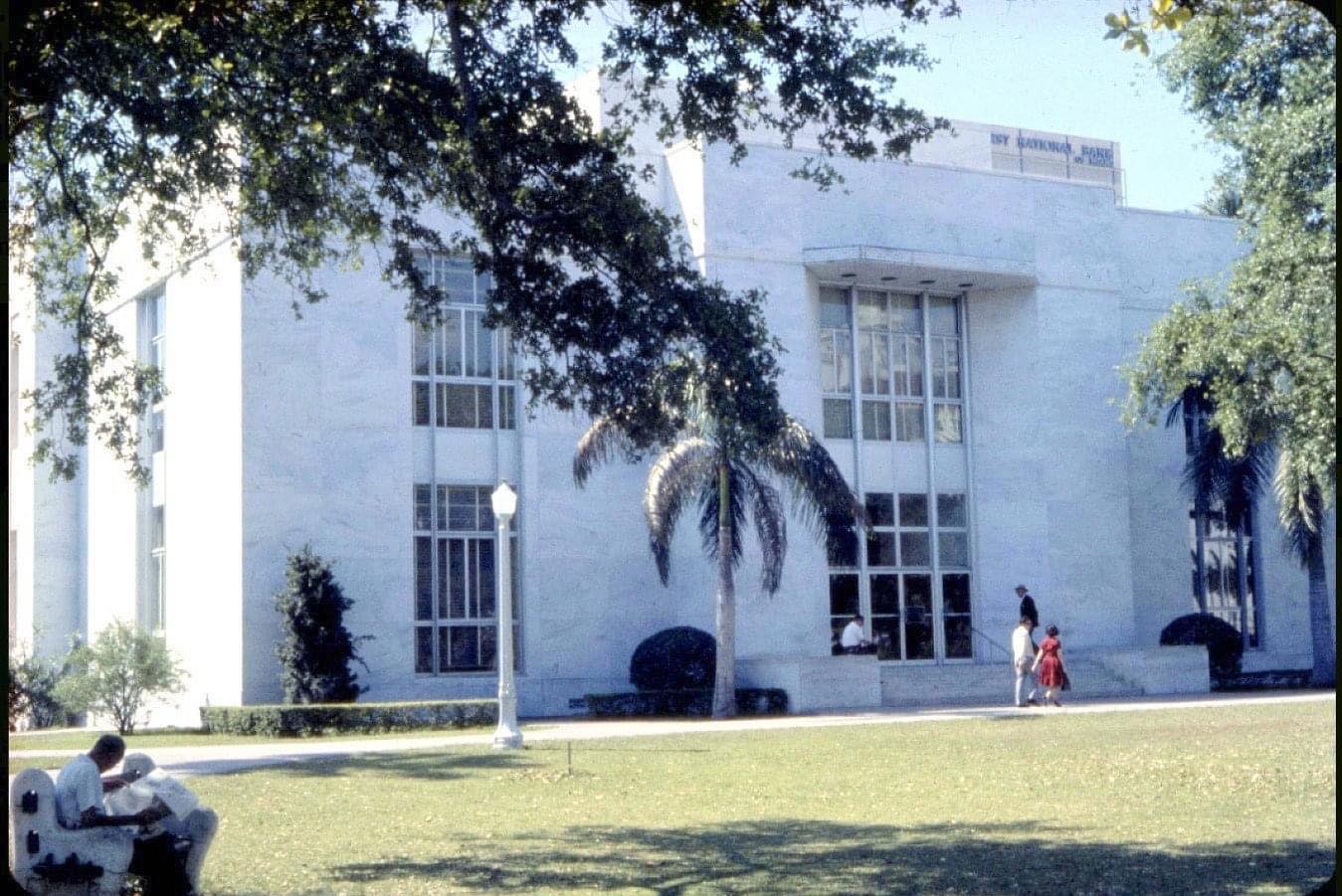 Historic Miami - Miami Public Library in Bayfront Park (1964)