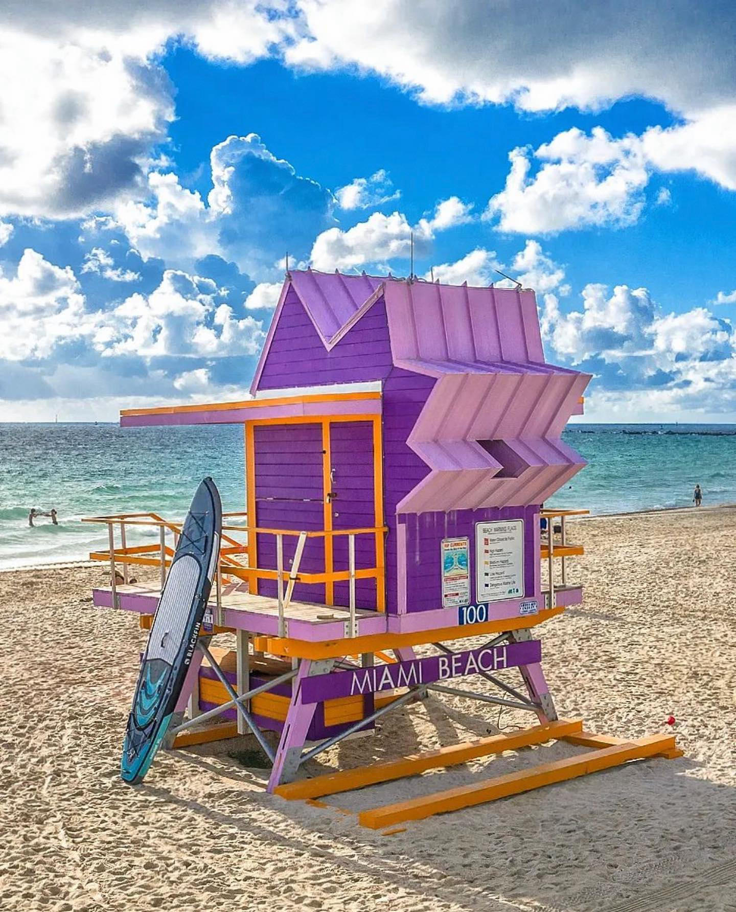 Miami - These brightly colored and completely unique lifeguard towers are one of our favorite things