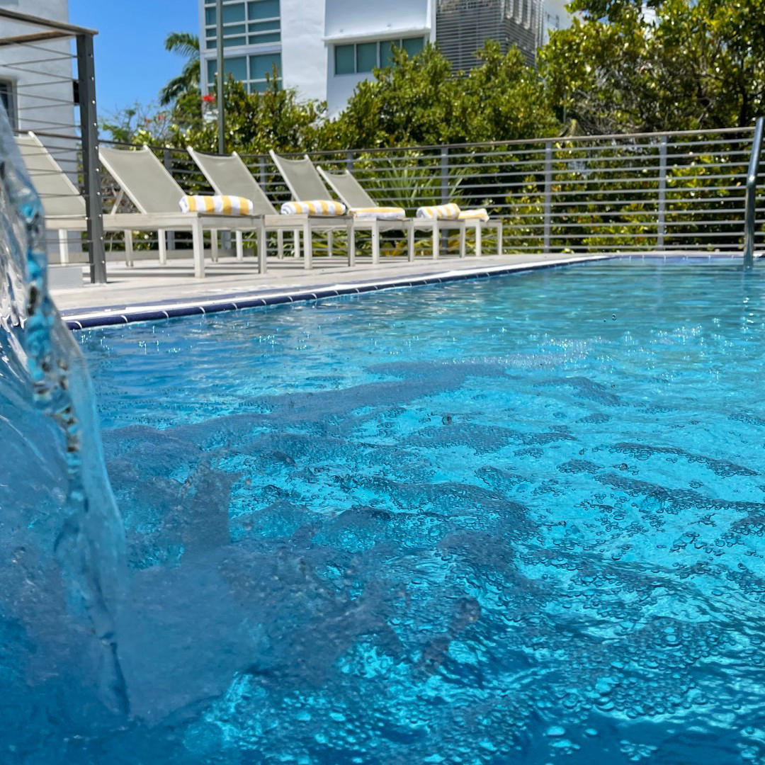 The Meridian Hotel Miami Beach - Relaxing at our pool will make you feel right at home