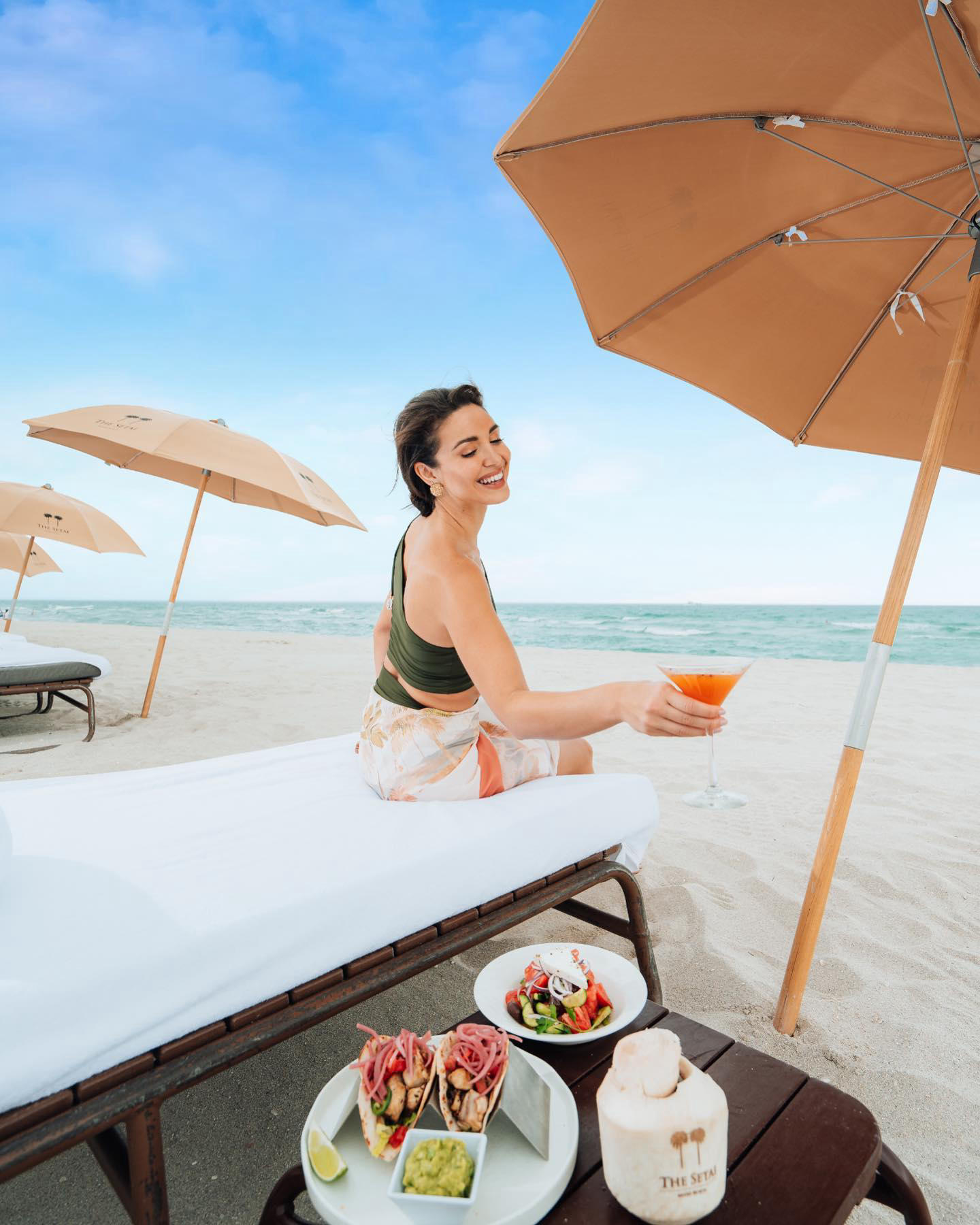 image  1 The Setai, Miami Beach - ​​Flavorful bites delivered right to your beach lounge chair